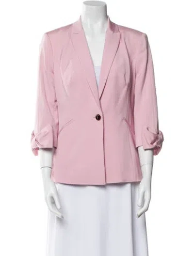 Pre-owned Ted Baker Blazer In Pink