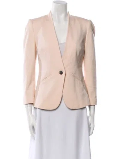 Pre-owned Ted Baker Blazer In Pink