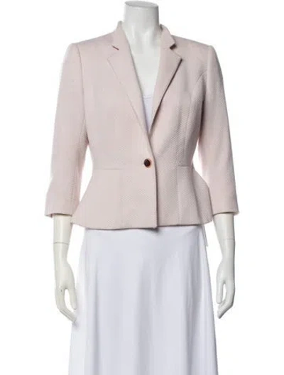 Pre-owned Ted Baker Blazer In Pink