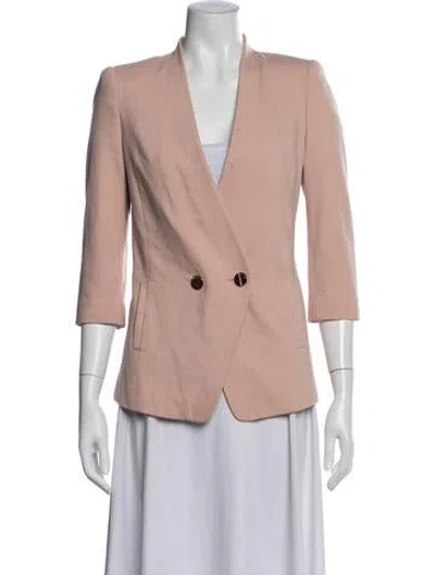 Pre-owned Ted Baker Blazer In Pink