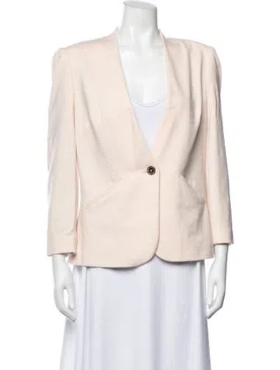 Pre-owned Ted Baker Blazer In Pink