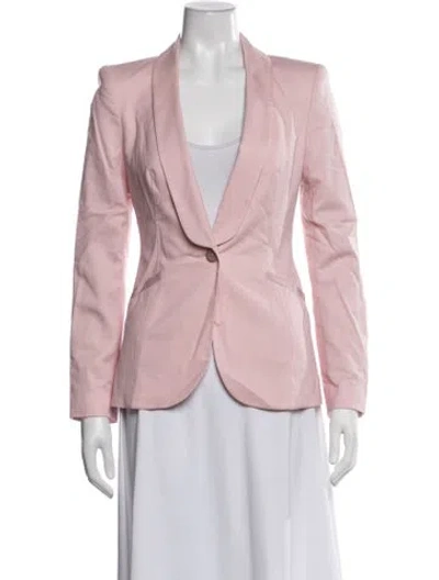 Pre-owned Ted Baker Blazer In Pink