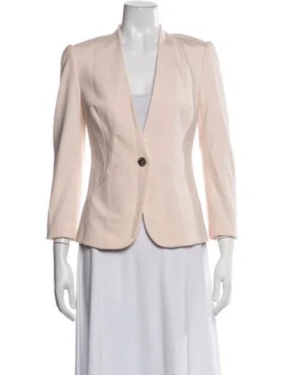 Pre-owned Ted Baker Blazer In Pink