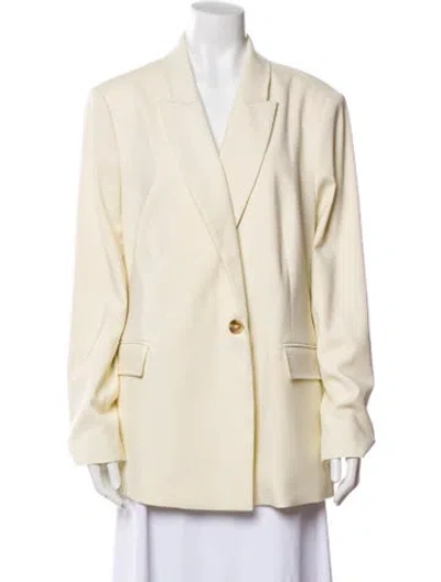Pre-owned Ted Baker Blazer In White