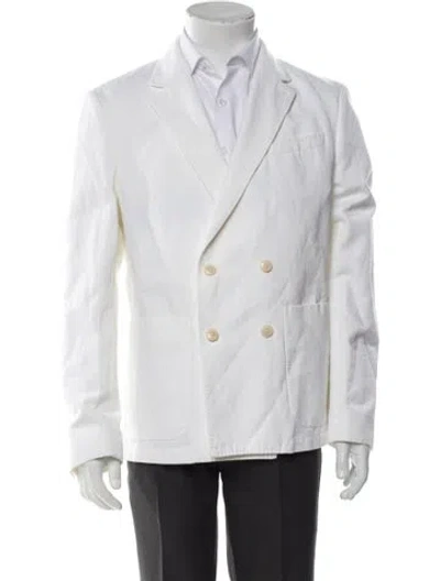 Pre-owned Ted Baker Blazer In White