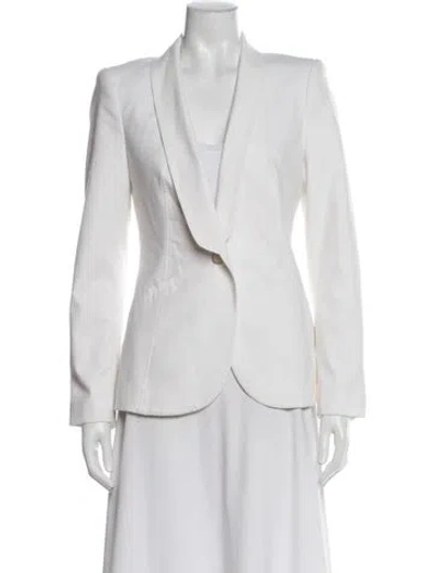 Pre-owned Ted Baker Blazer In White