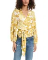 TED BAKER TED BAKER BLOUSON WRAP TOP