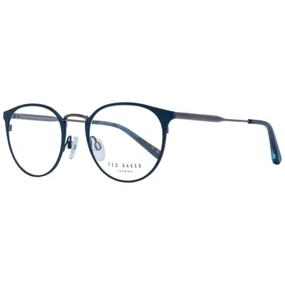 Ted Baker Blue Men Optical Frames In Black