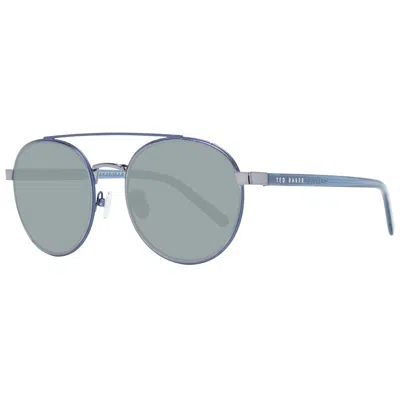 Ted Baker Blue Metal Sunglasses