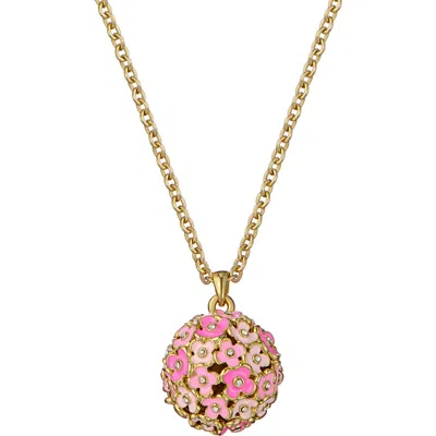 Ted Baker Bonbon Bouquet Ball Pendant Necklace In Gold