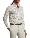 Ted Baker Bothwik Mini Duck Print Shirt In White
