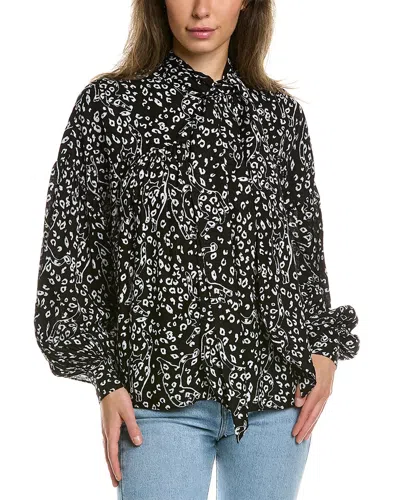 TED BAKER TED BAKER BOW NECK BLOUSE