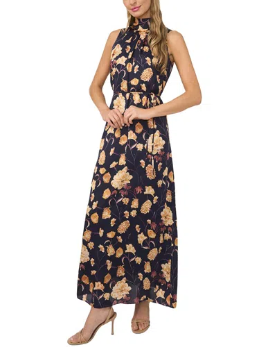 Ted Baker Bow Tie Sleeveless Maxi Dress In Blue