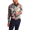 Ted Baker Brynhil Print Cotton Button-up Shirt In Multi