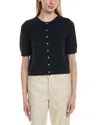 Ted Baker Button-down Cardigan In Blue