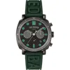 Ted Baker Caine Chronograph Silicone Strap Watch, 44mm