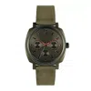 Ted Baker Men's Caine Green Leather Strap Watch 42mm In Green