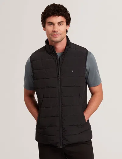 Ted Baker Calorg Lightweight Quilted Gilet In Black