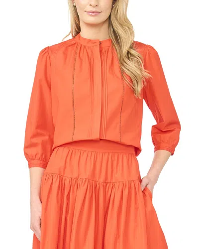 Ted Baker Camille Blouse In Orange