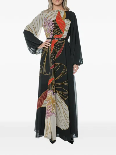 Ted Baker Cammeli Floral-print Maxi Dress In Multi