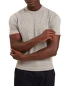 Ted Baker Canon Chevron Stitch T-shirt In White