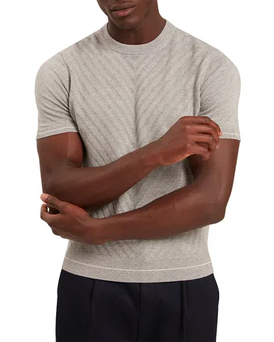 TED BAKER CANON CHEVRON STITCH T-SHIRT