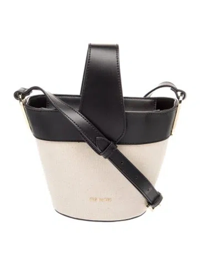 Pre-owned Ted Baker Canvas Shoulder Bag In Neutral