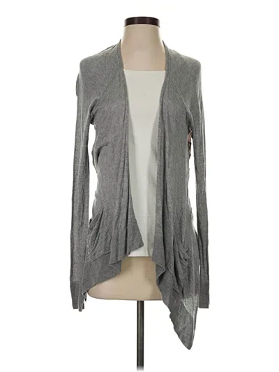 Pre-owned Ted Baker Cardigan Sweater In Gray