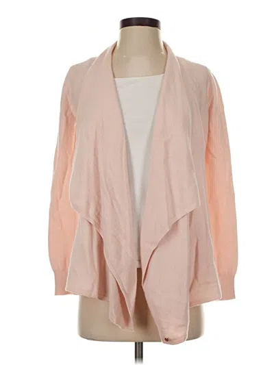 Pre-owned Ted Baker Cardigan Sweater In Pink
