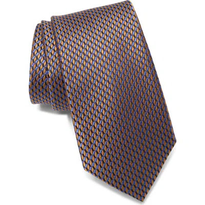 Ted Baker Carlton Micro Print Tie In Yellow