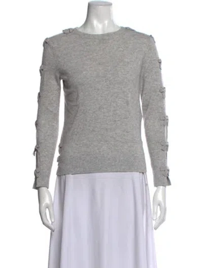 Pre-owned Ted Baker Cashmere Crew Neck Sweater In Grey
