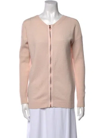 Pre-owned Ted Baker Cashmere Crew Neck Sweater In Pink