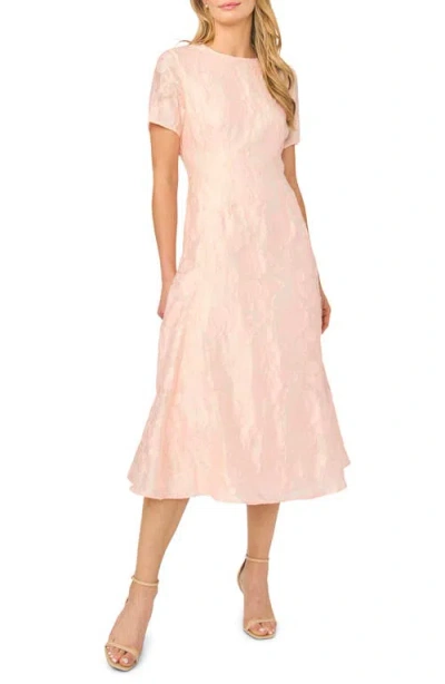 Ted Baker Cassie Floral Jacquard Midi Dress In Pink
