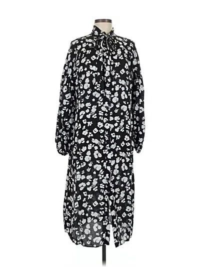 Pre-owned Ted Baker Casual Dress In Black