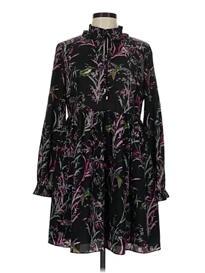 Pre-owned Ted Baker Casual Dress In Black