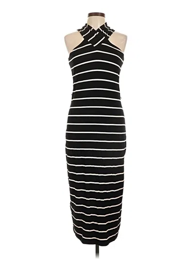 Pre-owned Ted Baker Casual Dress In Black