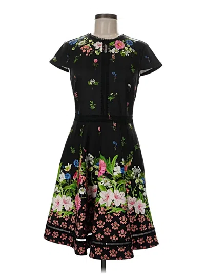 Pre-owned Ted Baker Casual Dress In Black