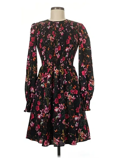 Pre-owned Ted Baker Casual Dress In Black