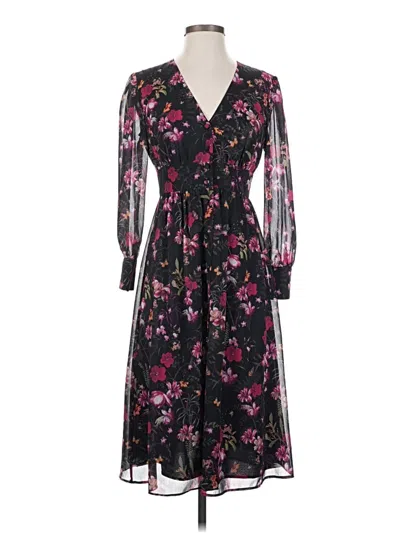 Pre-owned Ted Baker Casual Dress In Black