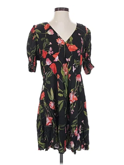 Pre-owned Ted Baker Casual Dress In Black