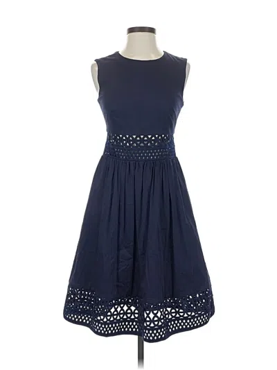 Pre-owned Ted Baker Casual Dress In Blue
