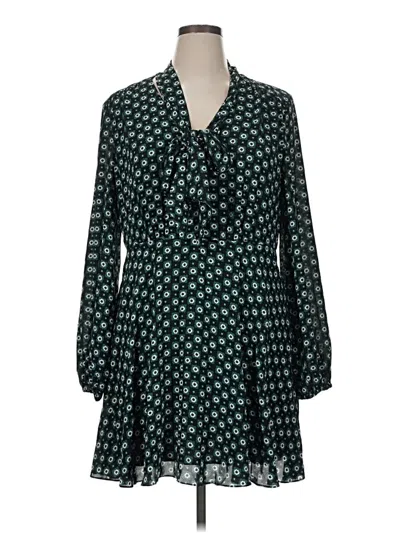 Pre-owned Ted Baker Casual Dress In Blue