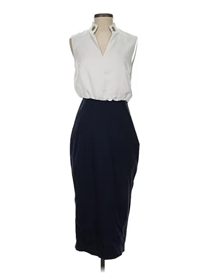 Pre-owned Ted Baker Casual Dress In Blue