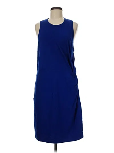 Pre-owned Ted Baker Casual Dress In Blue