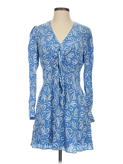 Pre-owned Ted Baker Casual Dress In Blue