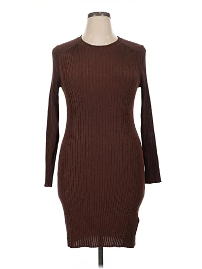 Pre-owned Ted Baker Casual Dress In Brown