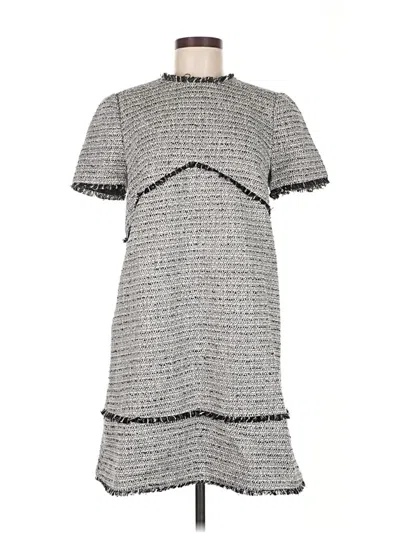 Pre-owned Ted Baker Casual Dress In Gray