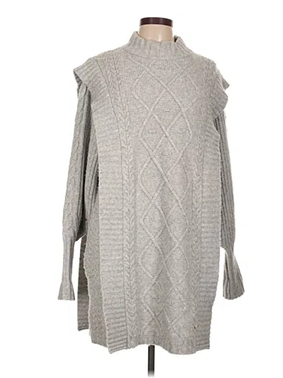 Pre-owned Ted Baker Casual Dress In Gray