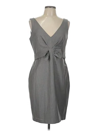 Pre-owned Ted Baker Casual Dress In Gray