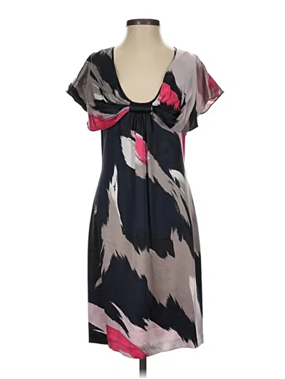 Pre-owned Ted Baker Casual Dress In Gray